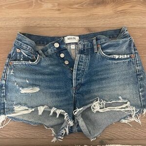 Agolde Parker denim cutoffs